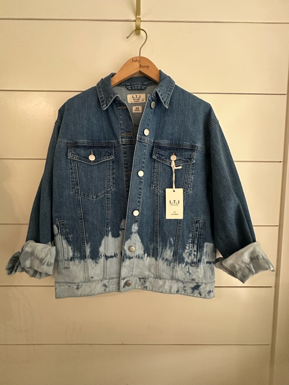 L.T.J. Two toned denim jacket